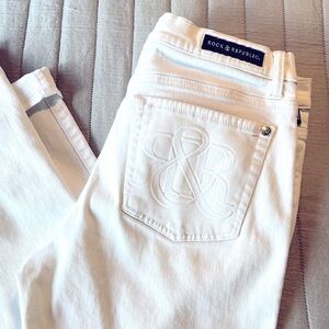Rock & Republic white denim Jeans, size 12